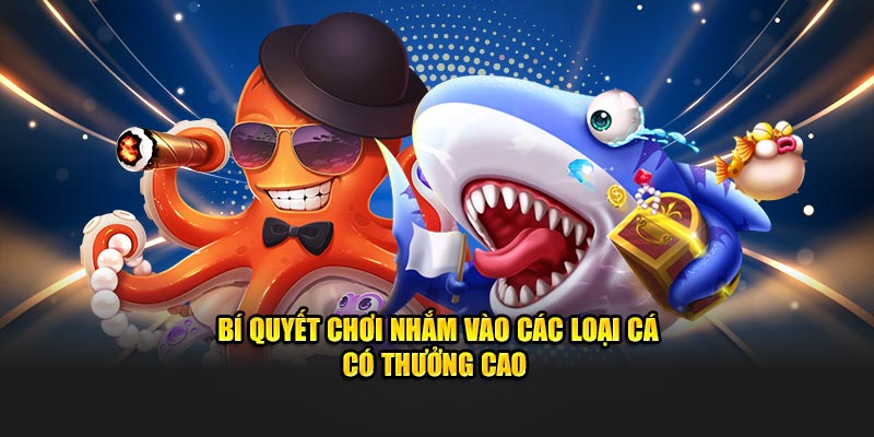 Bí quyết chơi nhắm vào các loại cá có thưởng cao