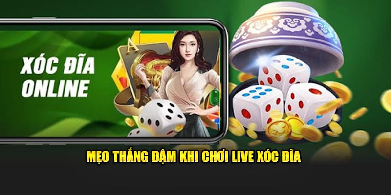 Mẹo thắng đậm khi chơi live xóc đĩa