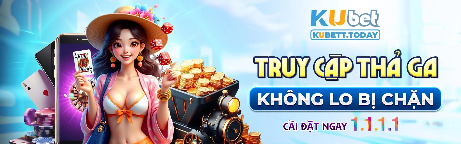 Truy cập thả ga không lo bị chặn cài đặt app 1.1.1.1 ngay